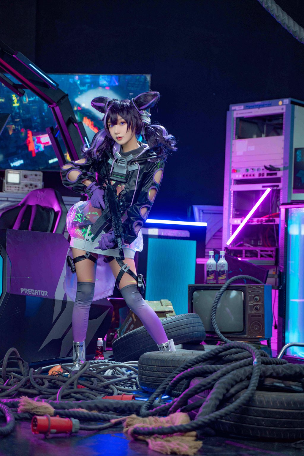 动漫博主@阿包也是兔娘 小葡萄 [27P/366MB] 网红写真-第2张