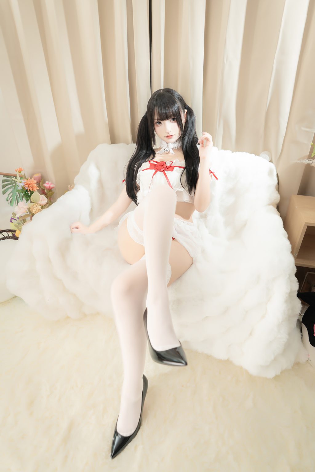 人气Coser@神楽坂真冬写真《草莓蛋糕》[75P/2V/224MB] 网红写真-第2张