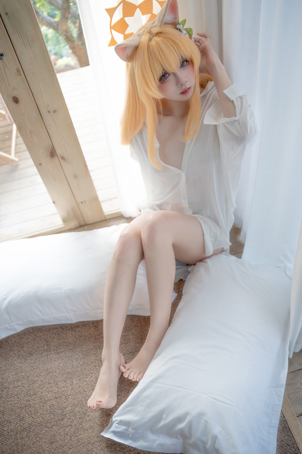 网红Coser@纸悦Etsu_ko –玛丽居家服[53P-305M] 网红写真-第2张