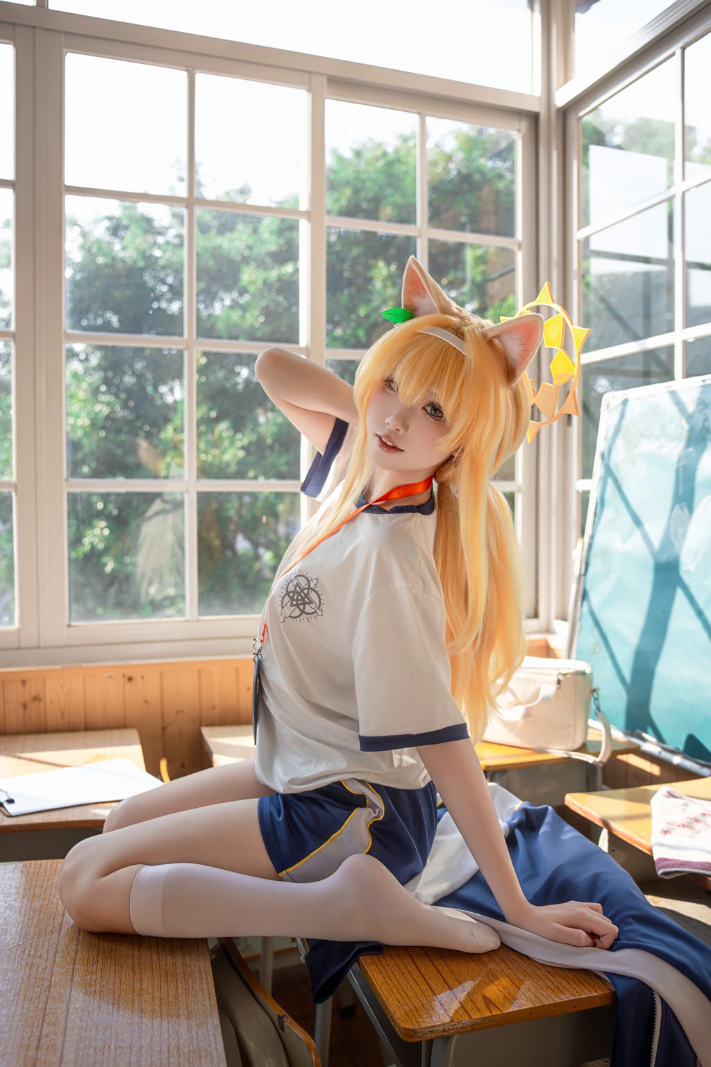 网红Coser@纸悦Etsu_ko –玛丽体操服[64P-356.8M] 网红写真-第2张