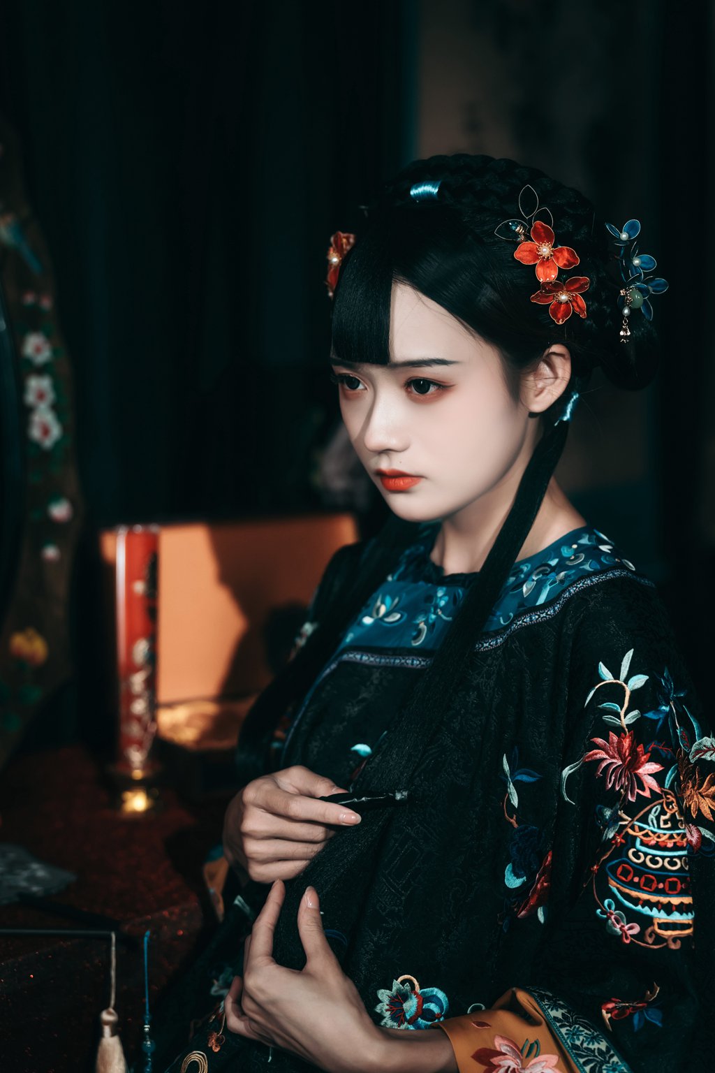 人气Coser@兔子Zzz不吃胡萝卜 经年旧梦-清汉女[41P-236.6M] 网红写真-第1张