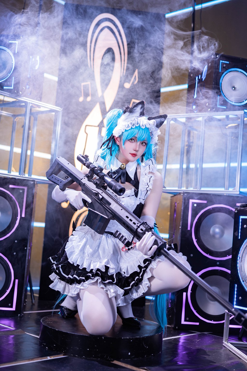 动漫博主@Natsuko_夏夏子 Nikke胜利女神 普丽瓦蒂[64P-475.1M] 网红写真-第1张