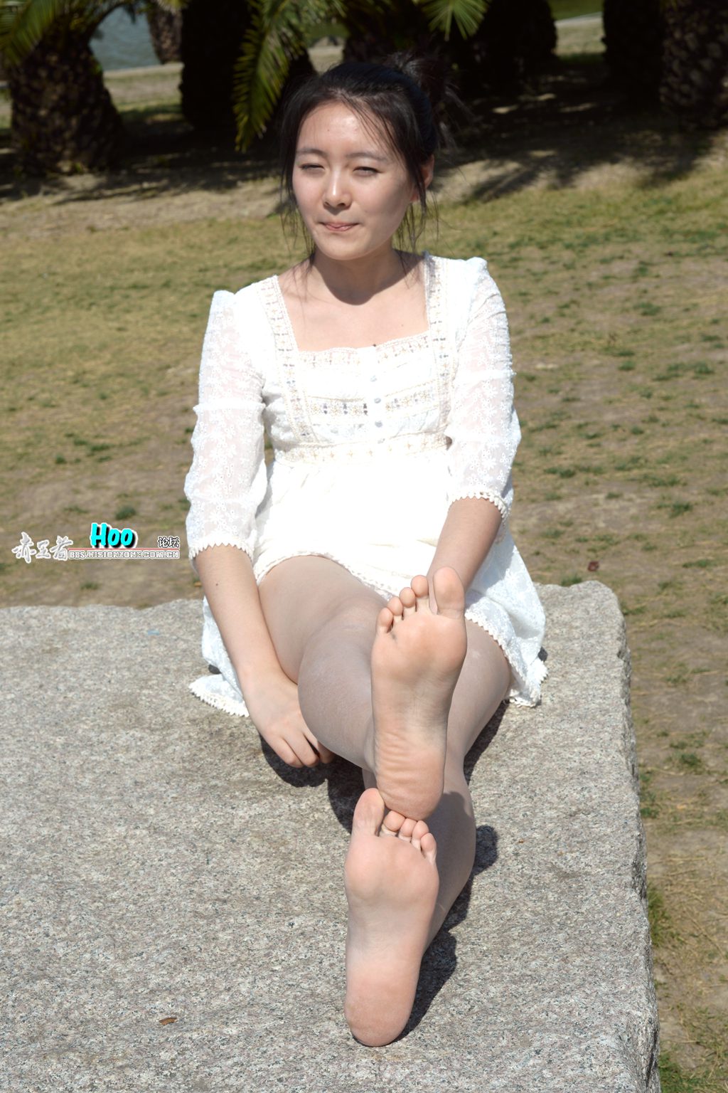 Hoo摄影 No.089 D800超级大图-兰天阳光嫩足底-嘉嘉 [25P/102MB] Hoo摄影-第1张