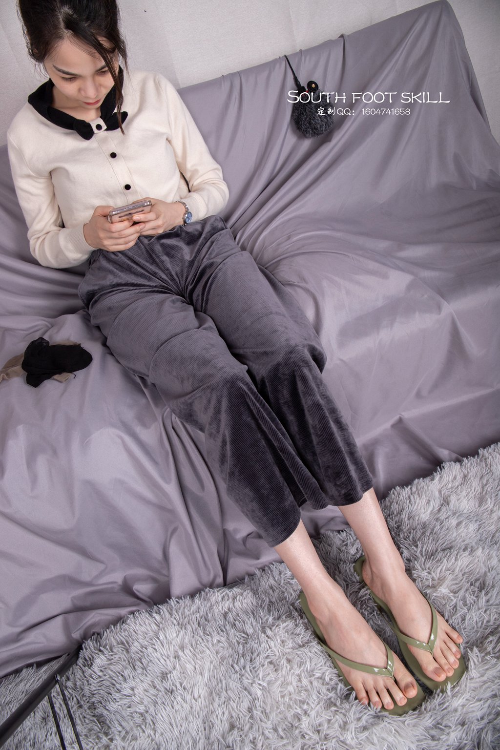 南国足艺 No.066 慕丝沫沫美jiao人字拖，脚趾非常漂亮 [69P/873MB] 南国足艺-第1张