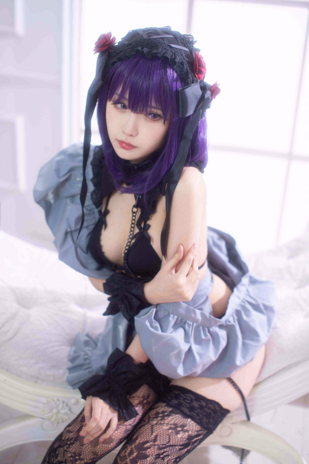人气动漫Coser@Shika小鹿鹿 喜多川海梦 小雫内衣 [17P-74MB] 网红写真-第1张