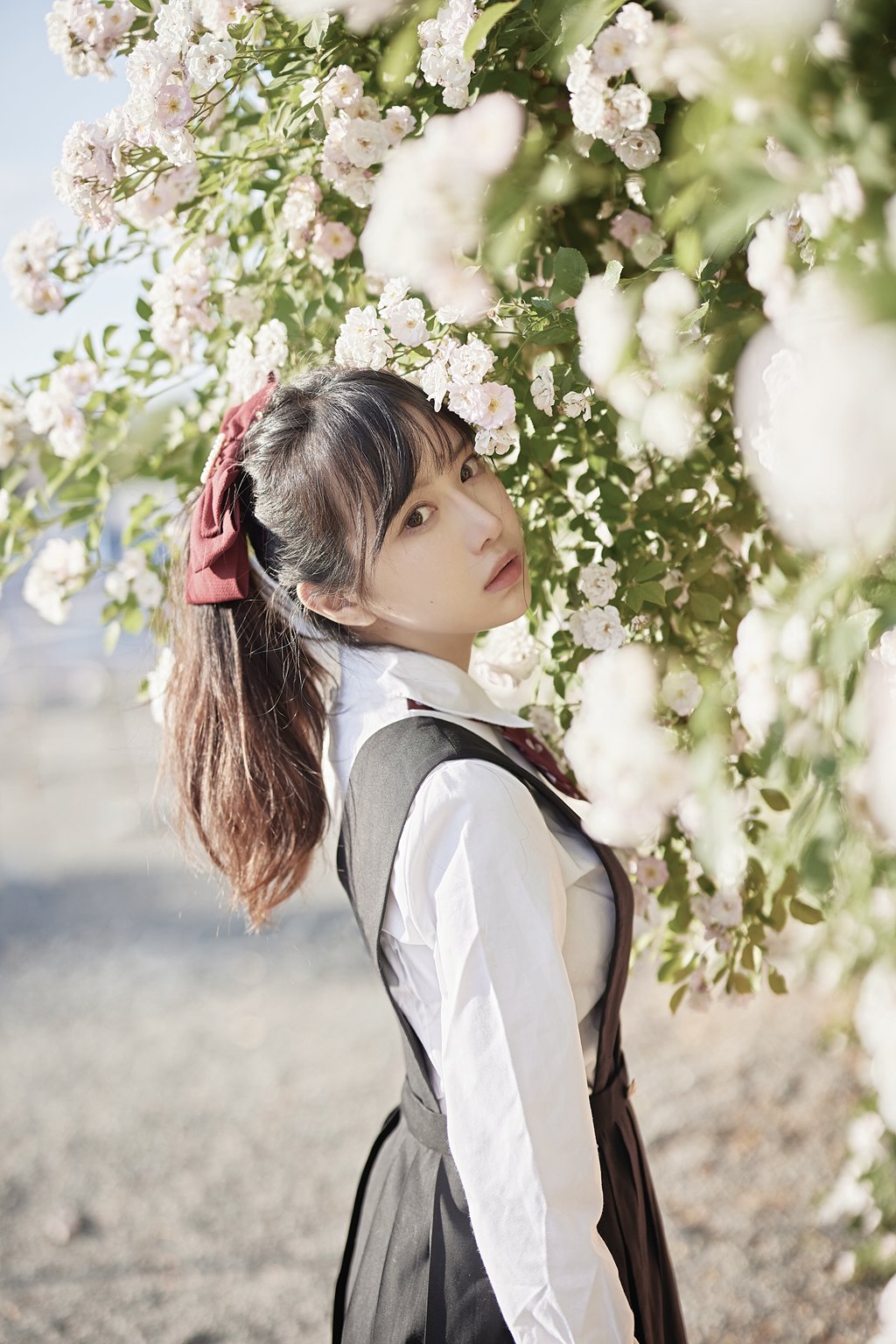 人气动漫Coser@Shika小鹿鹿 蔷薇JK [14P-198MB] 网红写真-第1张