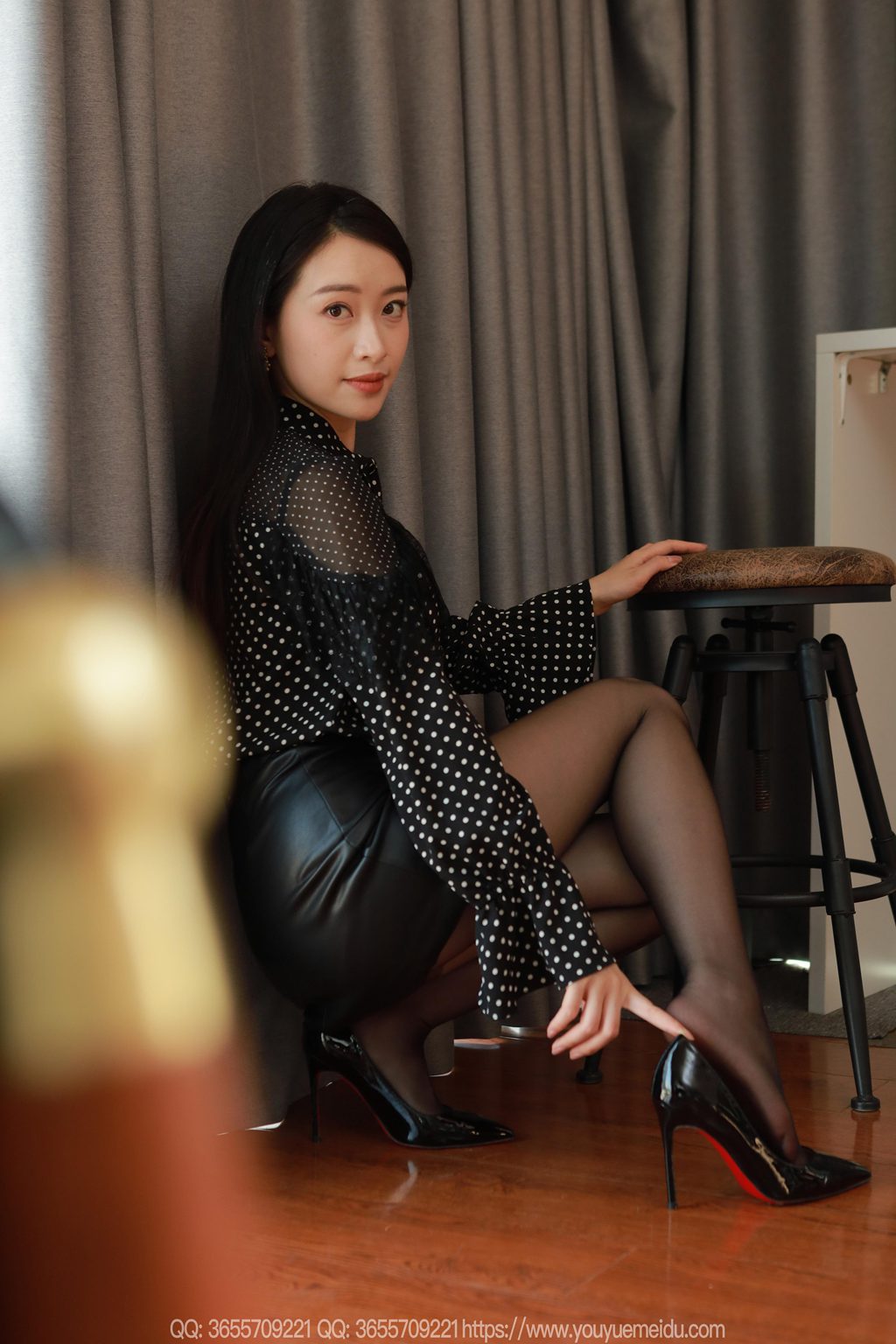 [IESS异思趣向] 2025.04.03 丝享家 2018 小婕《半透波点衫（下）》[87P/79MB] IESS异思趣向-第1张