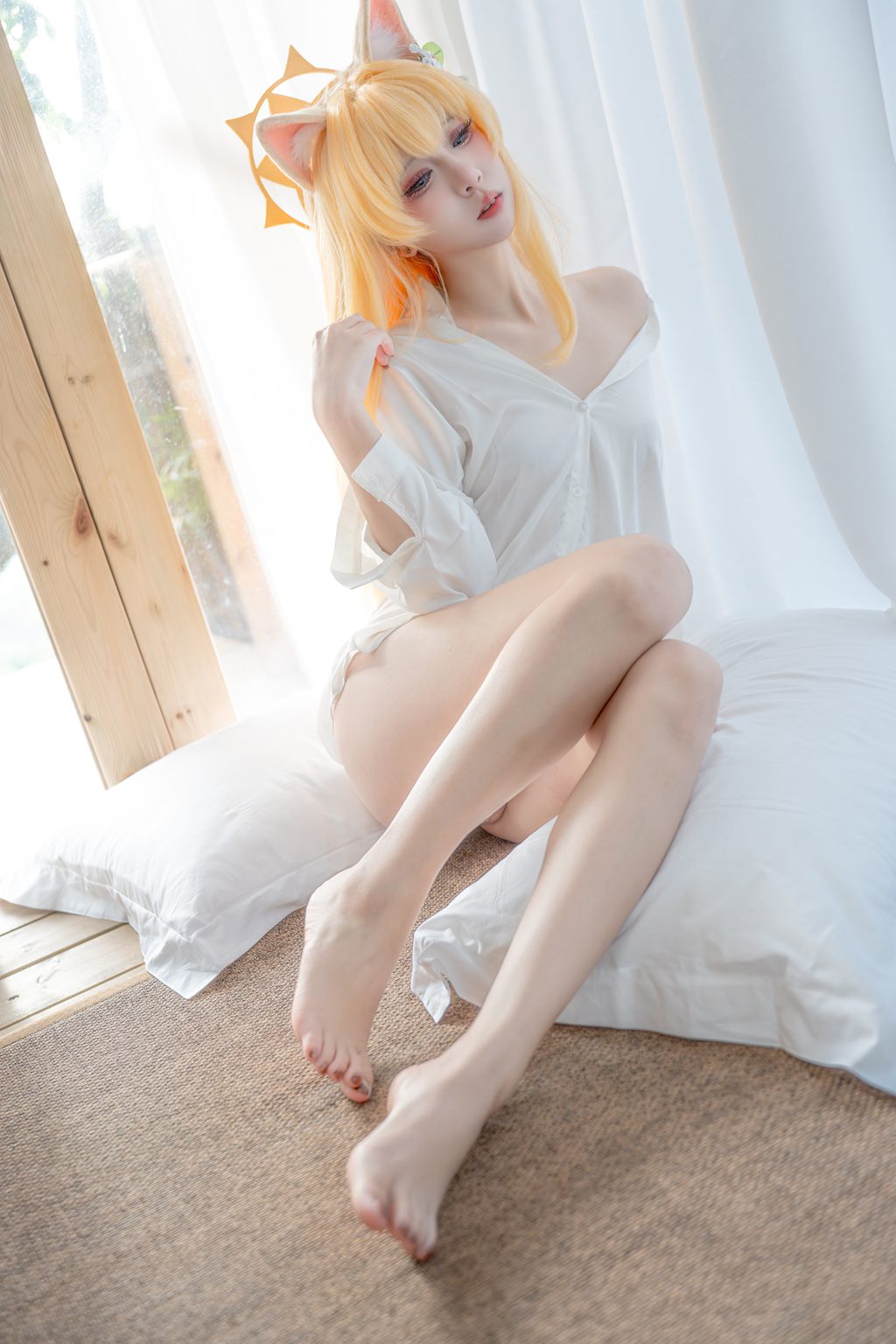 网红Coser@纸悦Etsu_ko –玛丽居家服[53P-305M] 网红写真-第1张