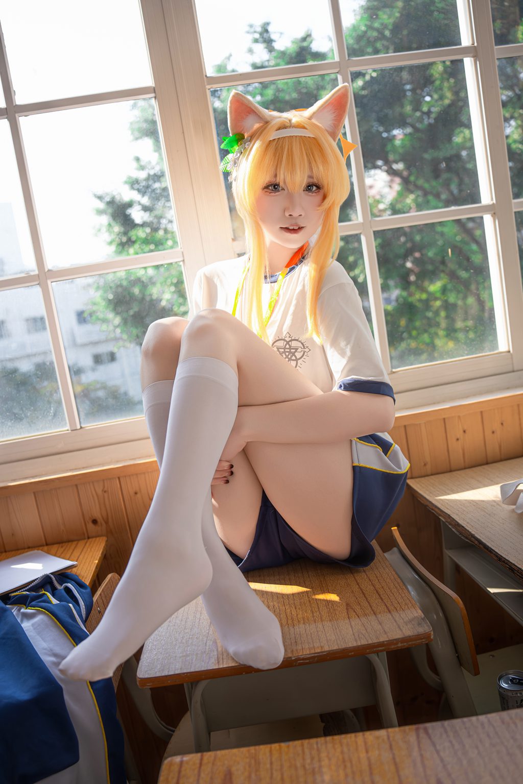 网红Coser@纸悦Etsu_ko –玛丽体操服[64P-356.8M] 网红写真-第1张