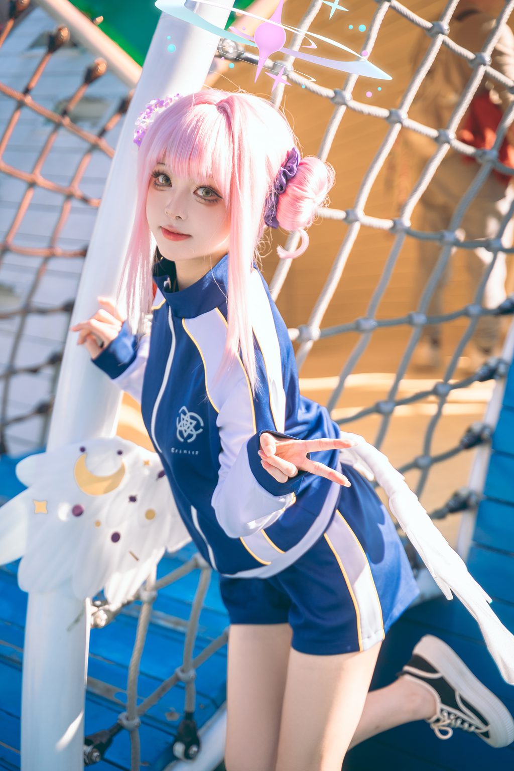 网红Coser@矢量鱼 –圣园未花 [41P-254MB] 网红写真-第1张