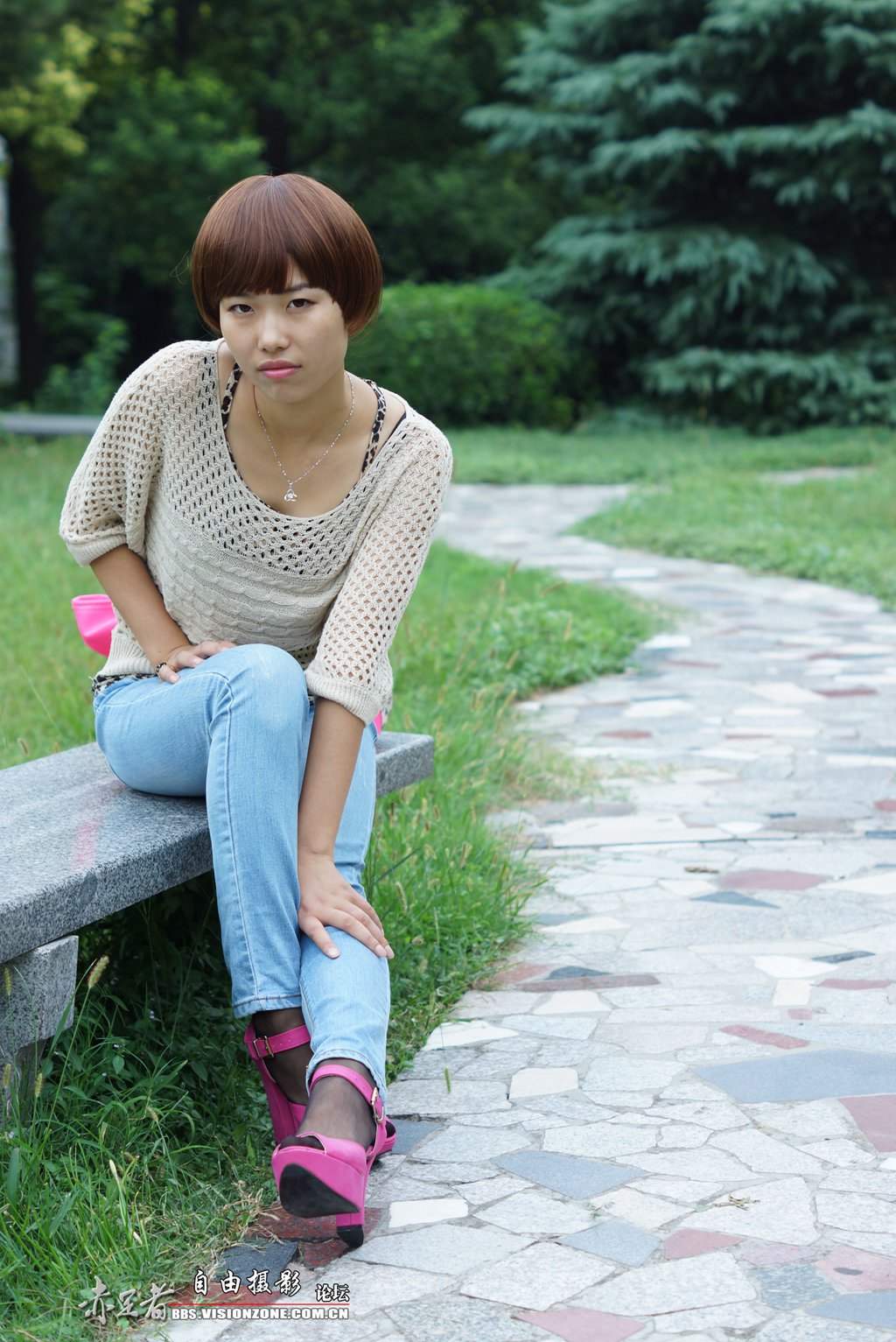 自由摄影 No.477 大爱模特 精品短发嘿丝美少女 [48P/111MB] 其它写真-第3张