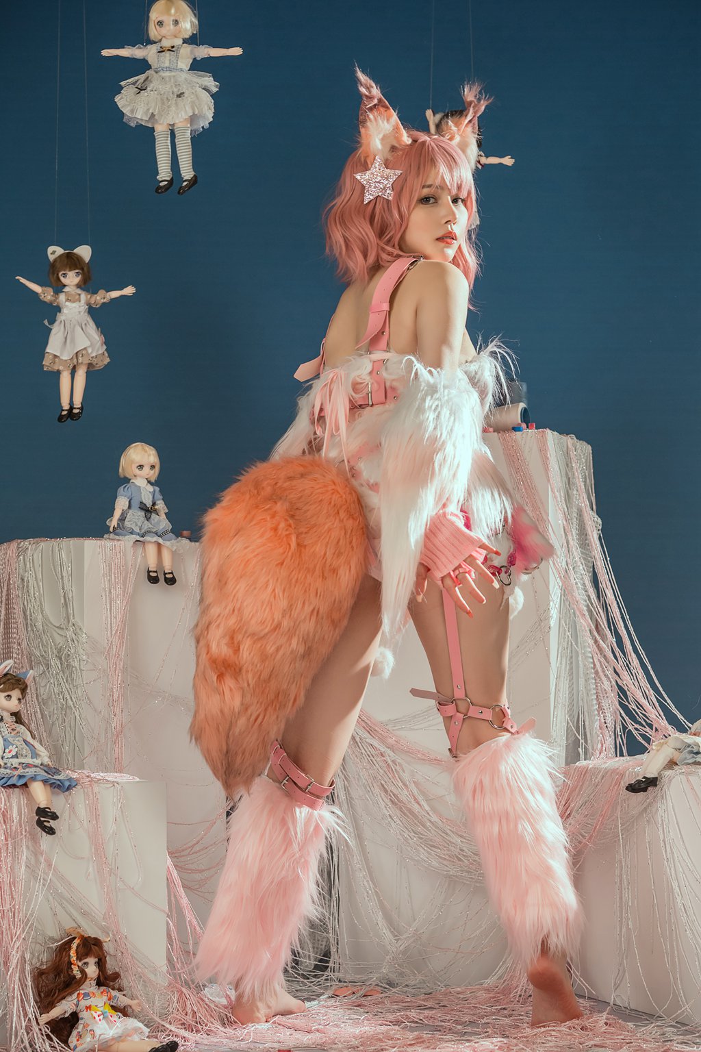 网紅Coser@七月喵子-蒂迟亚希[24P／303MB] 网红写真-第4张