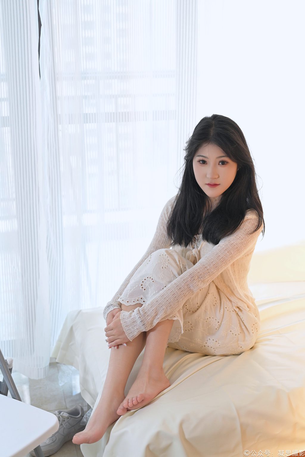 凝思摄影 NO.005 琦琦（连衣裙、短白袜、平底鞋）[134P/1V/3.28G] 凝思摄影-第4张