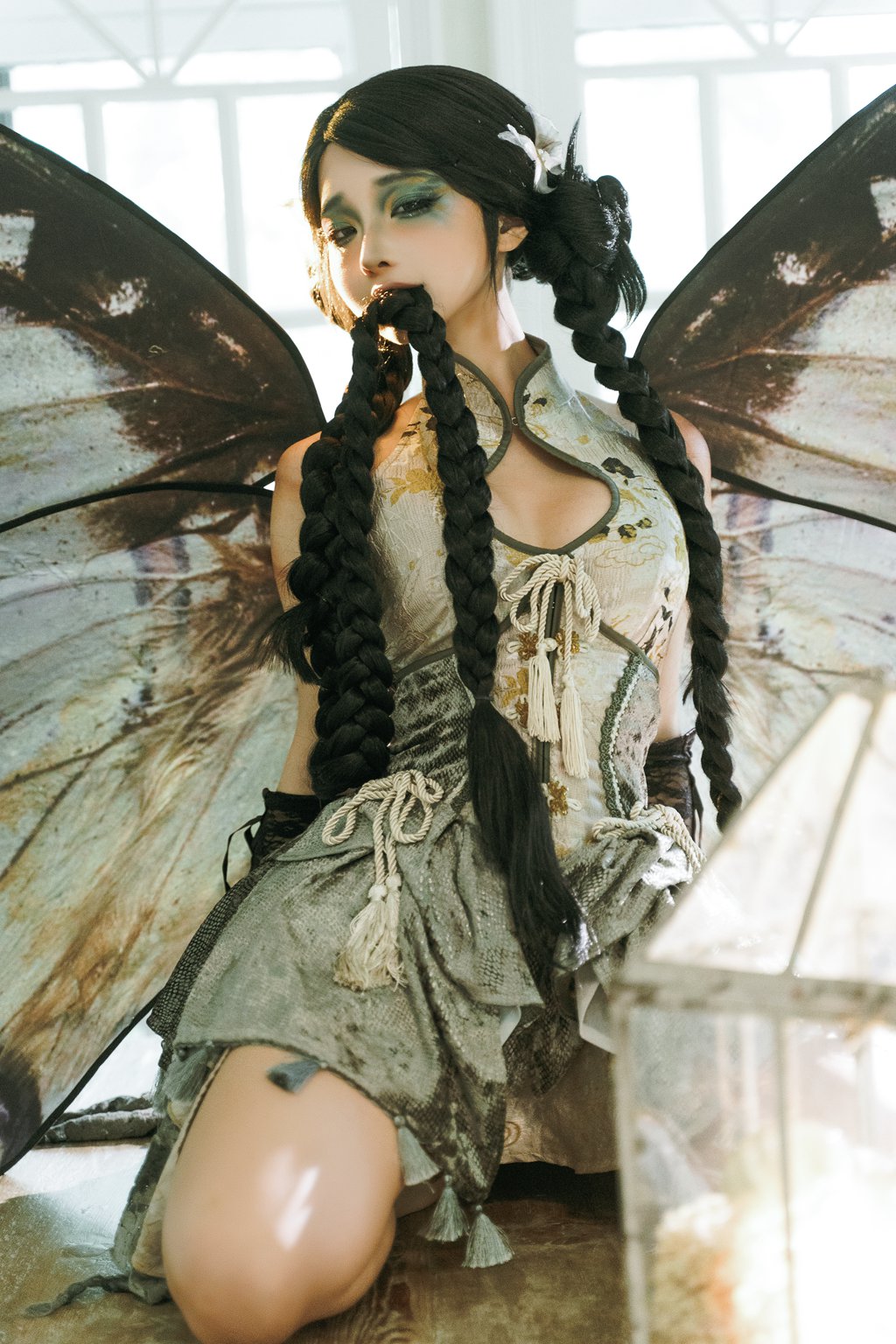 知名动漫博主@蠢沫沫《枯叶蝶》[87P/891MB] 网红写真-第4张