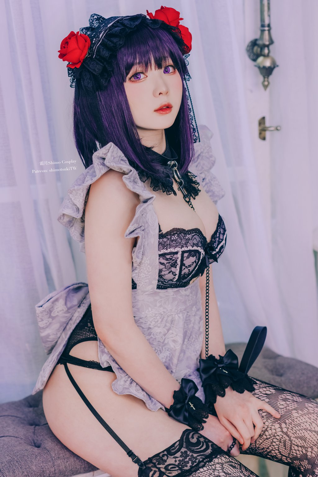 网紅Coser@霜月shimo 黑江雫 [28P-470MB] 网红写真-第4张