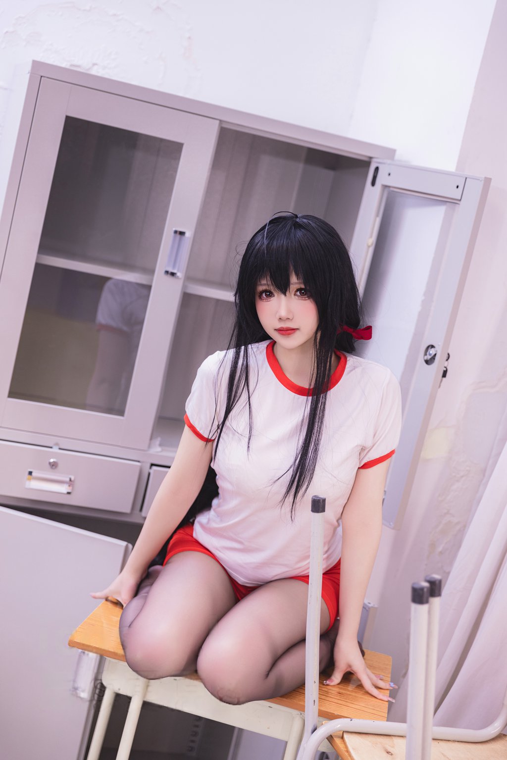 知名动漫博主@雪晴Astra 碧蓝航线 大凤 体操服 [56P/546MB] 网红写真-第4张