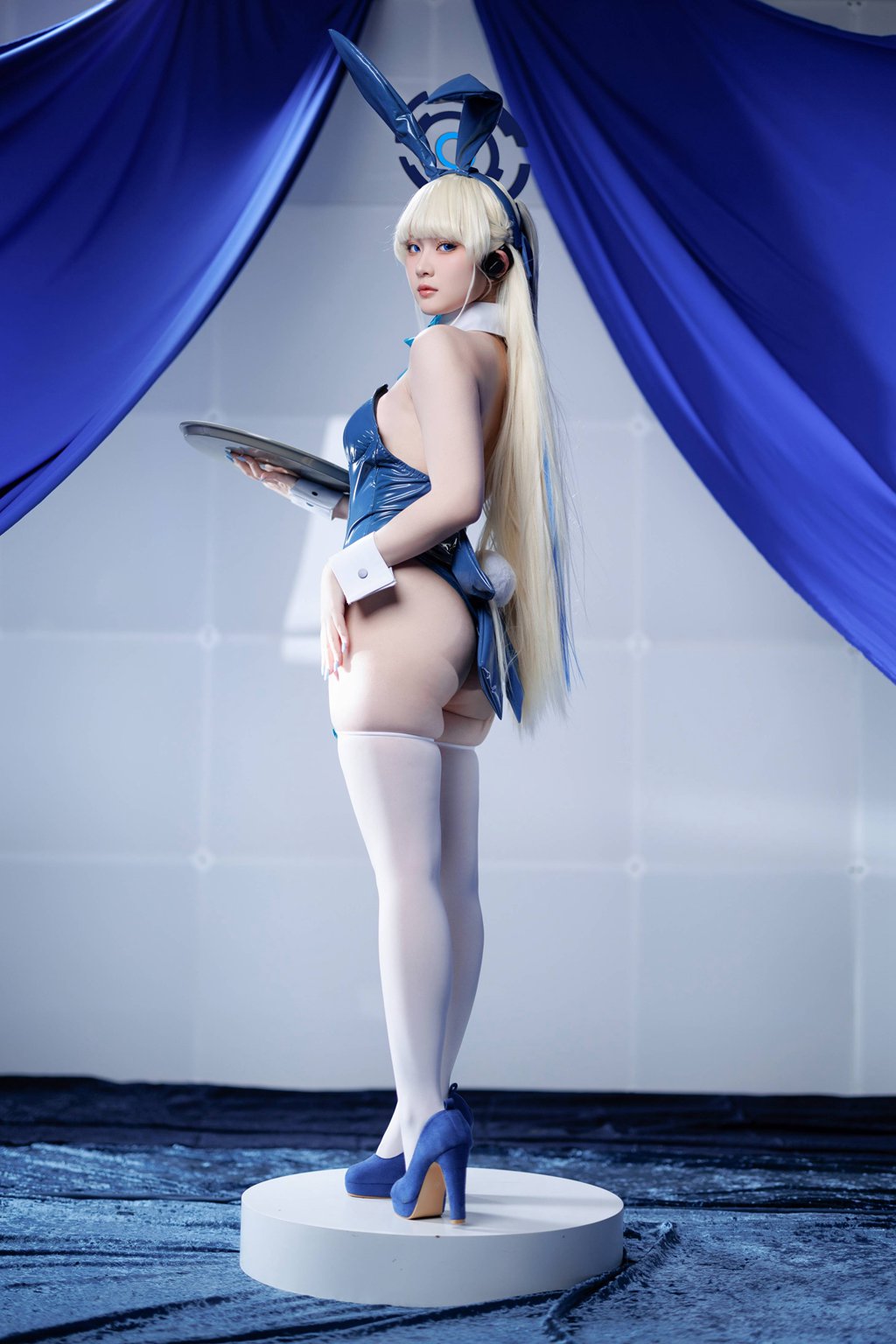 网紅Coser@屿鱼 – 蔚蓝档案 toki兔女郎[28P-39.4M] 网红写真-第3张