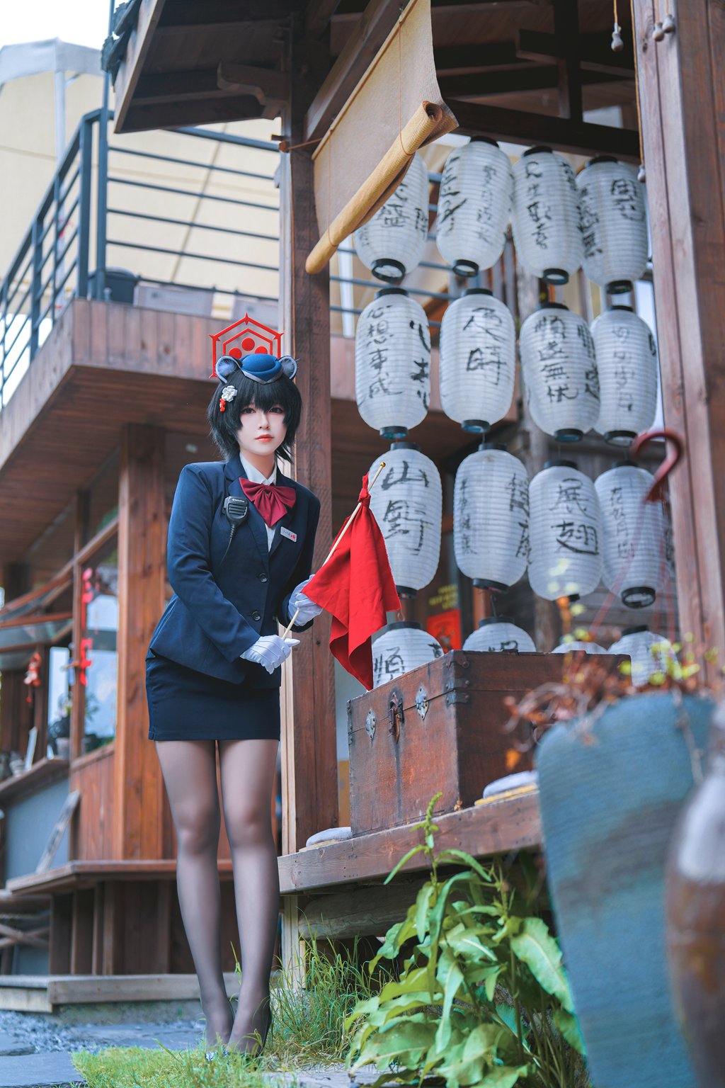 微博人气Coser@半半子 ガイド春日ツバキ[86P6V-571MB] 网红写真-第4张