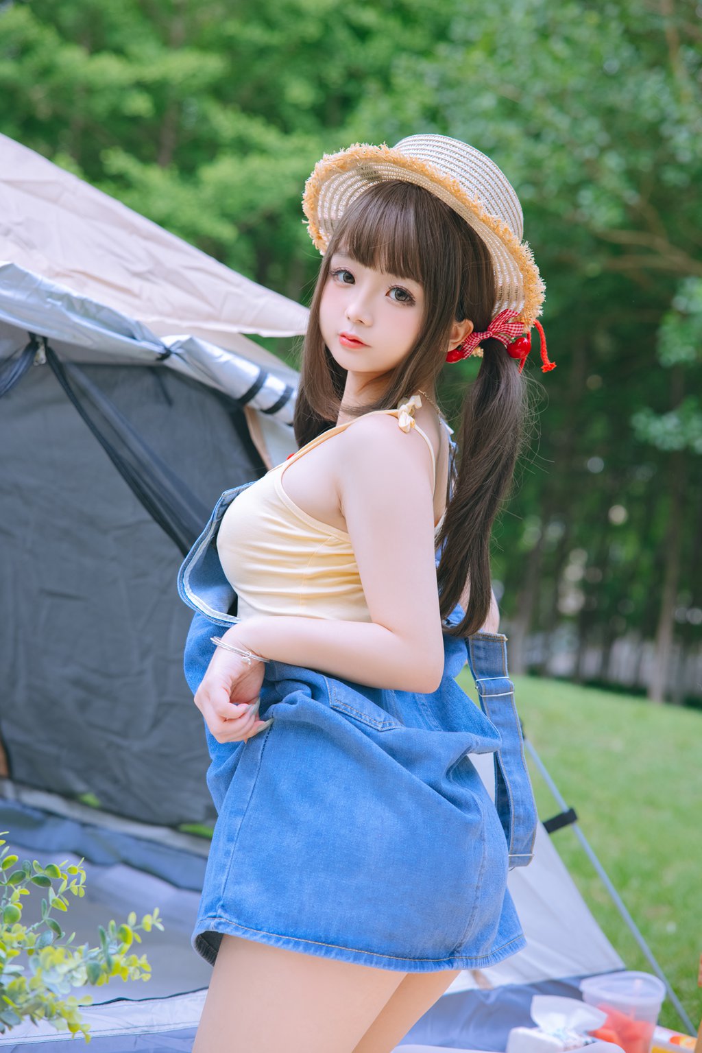 人气动漫博主@日奈娇 野餐日 [200P/2.07G] 网红写真-第3张