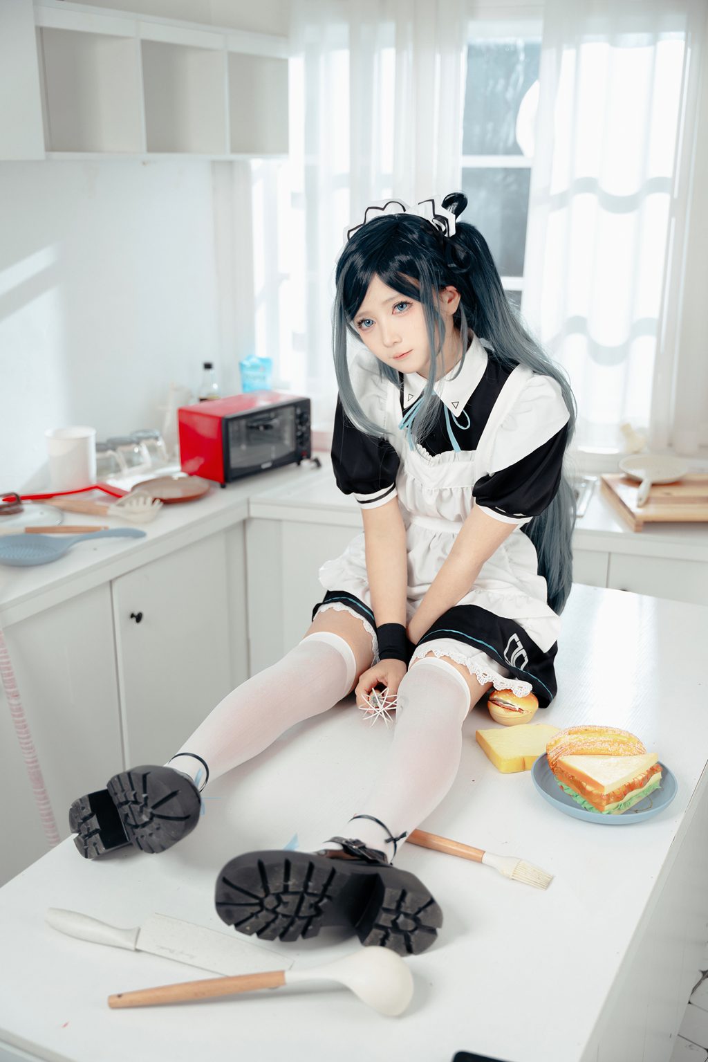 人气动漫博主@喜欢爱理吗 蔚蓝档案 天童爱丽丝[55P-118.2M] 网红写真-第3张