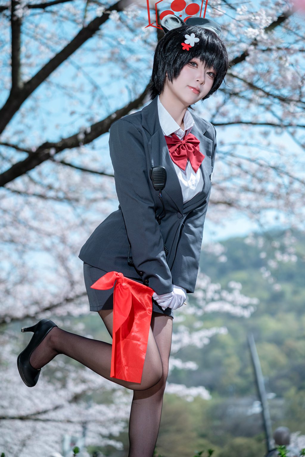 网紅Coser@矢量鱼 –椿导游 [32P-210MB] 网红写真-第4张