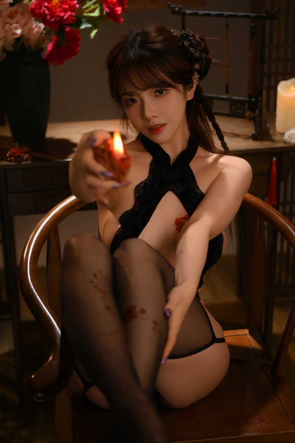 网紅Coser@雯妹不讲道理 温度[69P-3V-267M] 网红写真-第2张