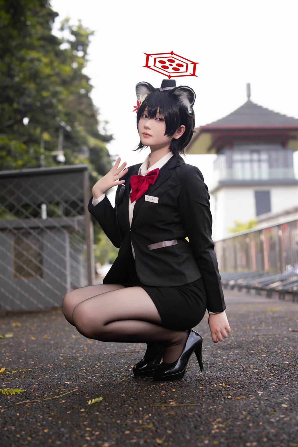 网紅Coser@屿鱼 –椿 [13P-23MB] 网红写真-第3张