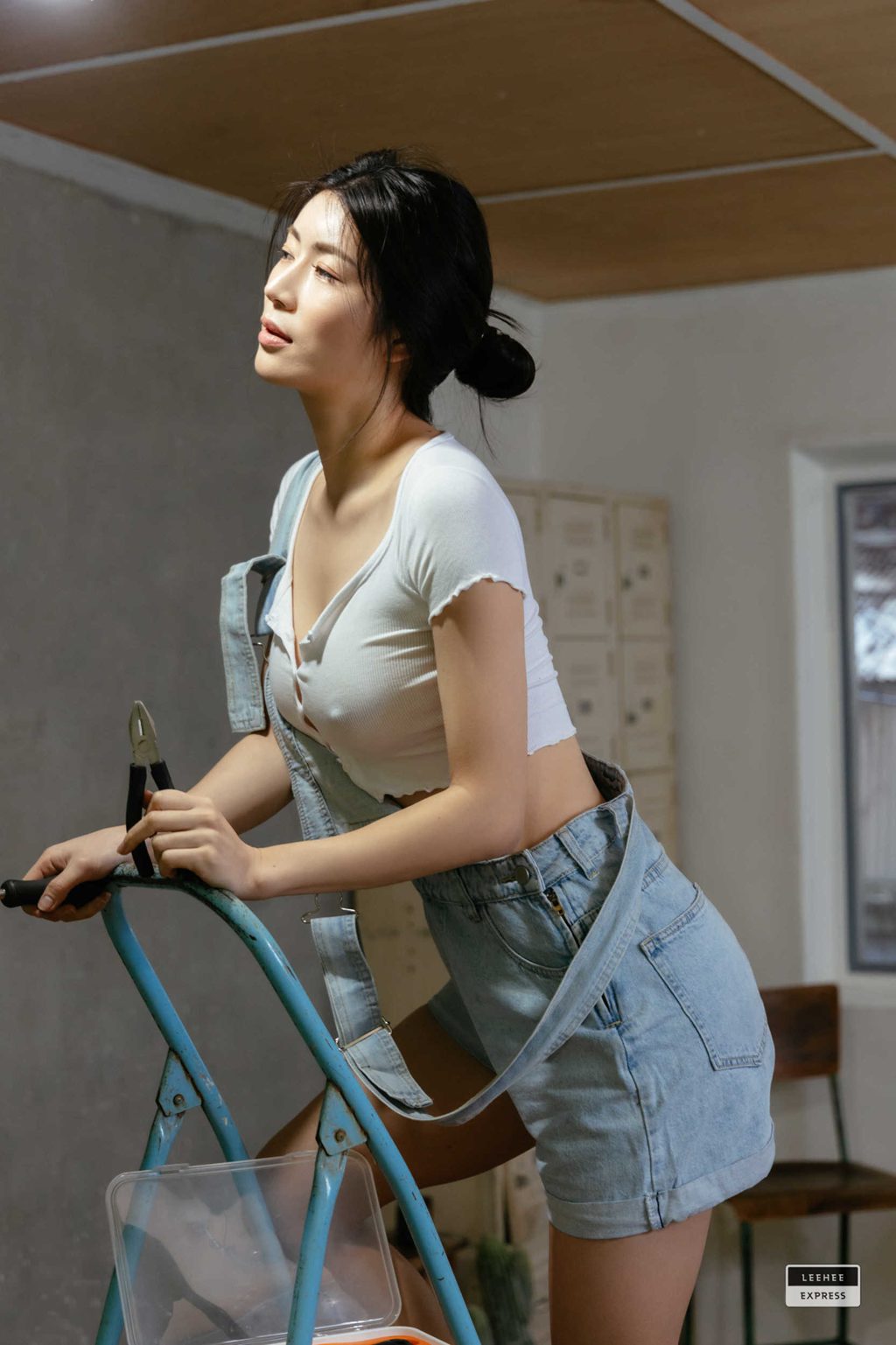 韩模写真@LeeheeExpress – NO.389 LEHF-213B MIN.E [71P／138MB] 其它写真-第2张