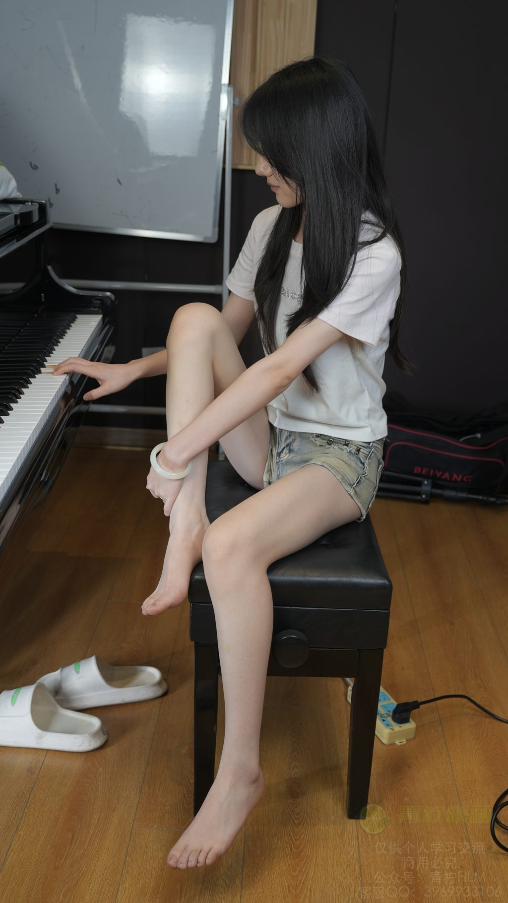 [青柠映画] NO.000 阿慌 琴房便装 [267P/2V/7.20G] 年费专享-第2张