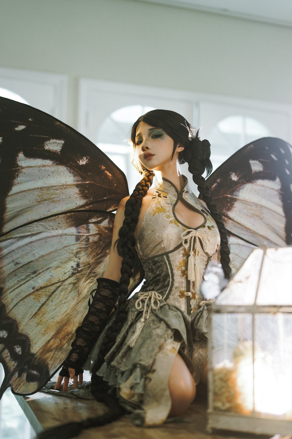 知名动漫博主@蠢沫沫《枯叶蝶》[87P/891MB] 网红写真-第2张