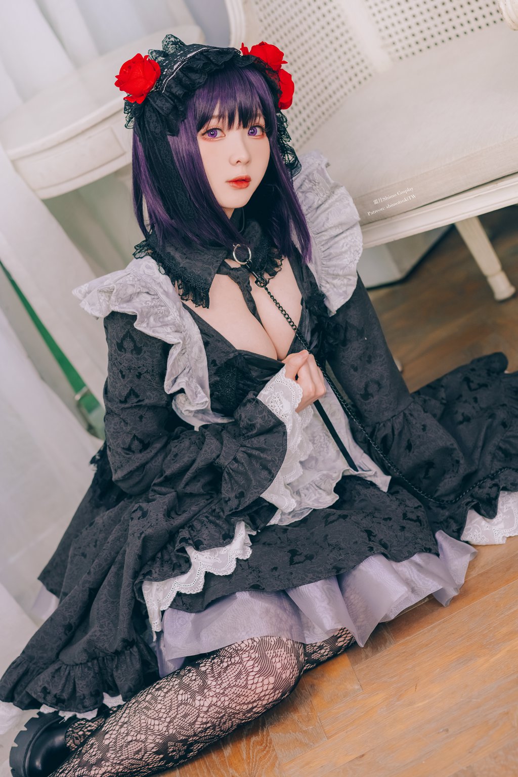 网紅Coser@霜月shimo 黑江雫 [28P-470MB] 网红写真-第2张