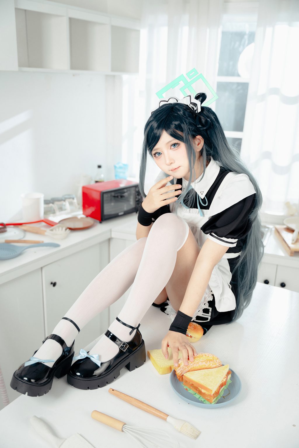 人气动漫博主@喜欢爱理吗 蔚蓝档案 天童爱丽丝[55P-118.2M] 网红写真-第2张