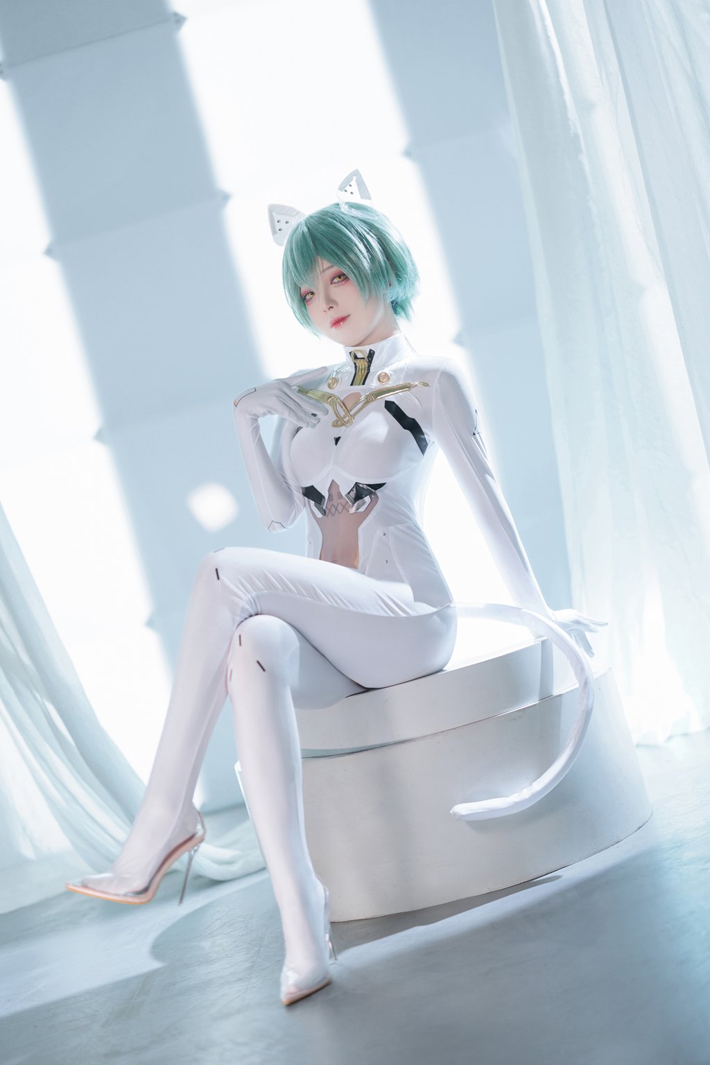 动漫博主@封疆疆 碧蓝航线 纳希莫夫上将[40P-406.1M] 网红写真-第2张