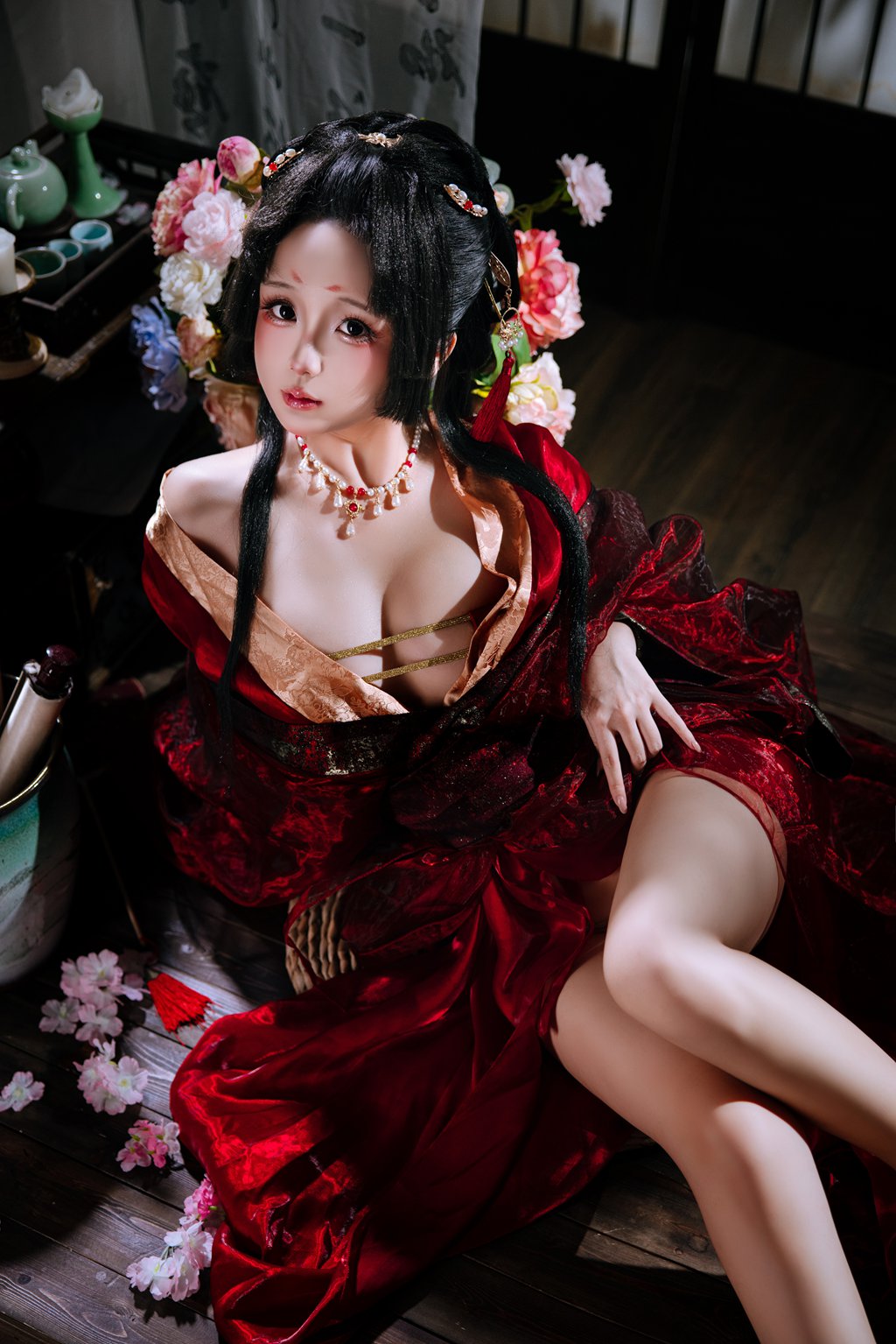 人气动漫博主@日奈娇 战国妖姬 [204P/4V/2.78G] 网红写真-第2张