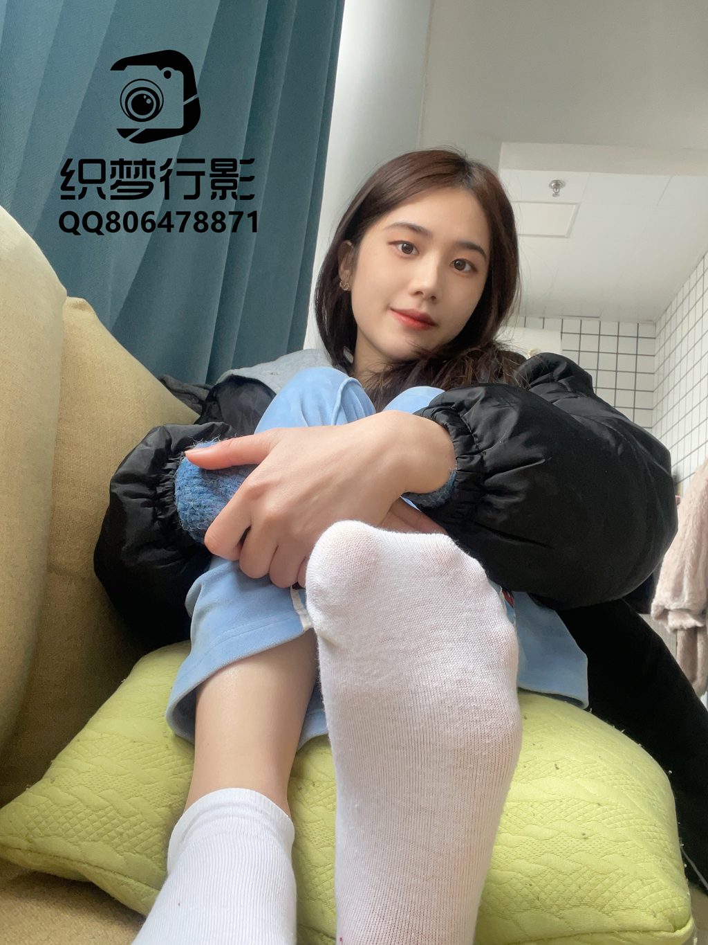 织梦映像 NO.001-双芝竞秀-自拍白袜[73P/1V/1.5GB] 单购-第2张