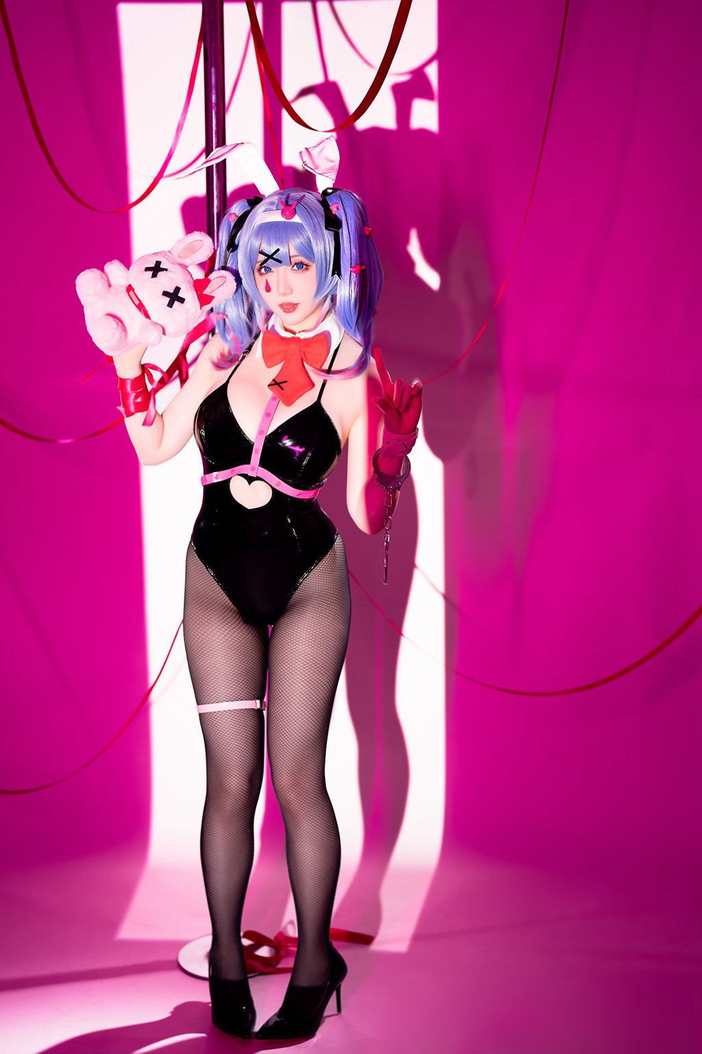 微博红人@星之迟迟 初音未来 兔子洞 [85P/2V/2.92G] 网红写真-第2张