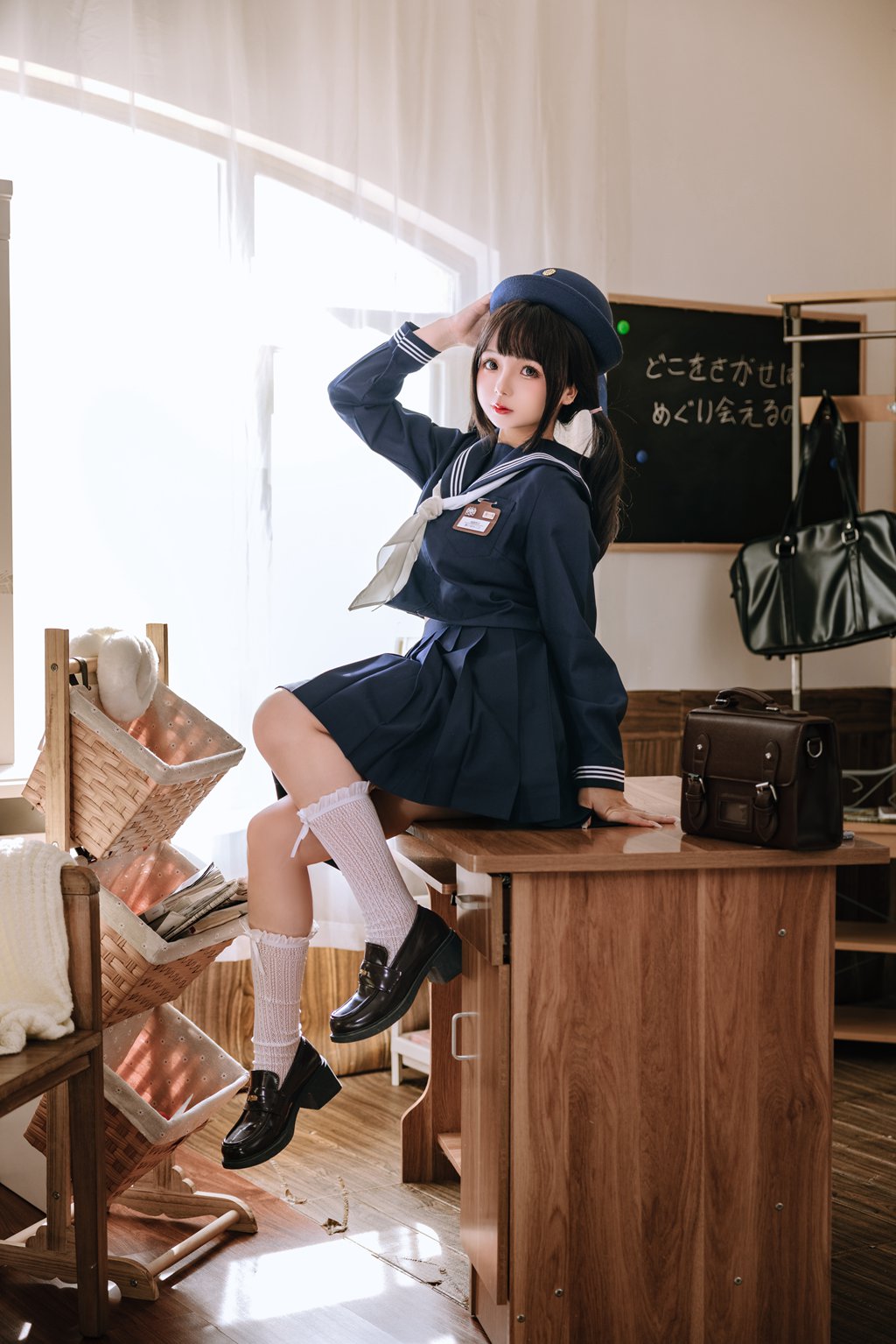 人气动漫博主@日奈娇 补习班 [135P/1.50G] 网红写真-第1张