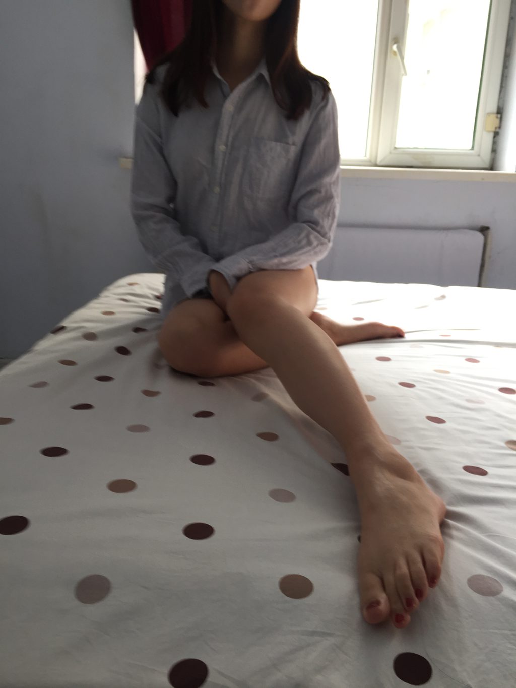 本足摄影-004期 红色指甲油美足[21P/30MB] 年费专享-第1张