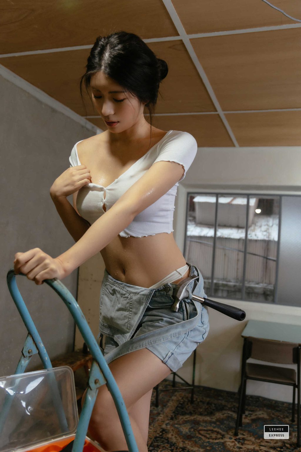 韩模写真@LeeheeExpress – NO.389 LEHF-213B MIN.E [71P／138MB] 其它写真-第1张