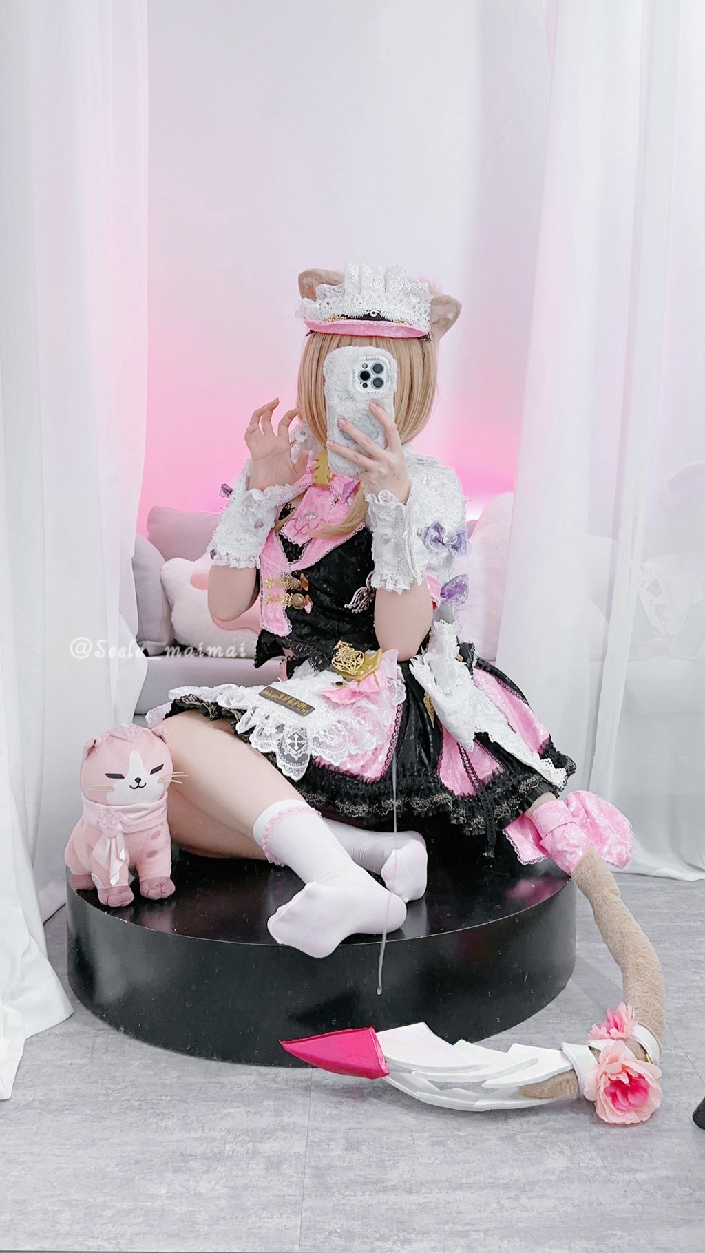 网紅Coser@Seele麦麦 –Pardofelis 帕朵菲莉斯[25P-41.2M] 网红写真-第1张