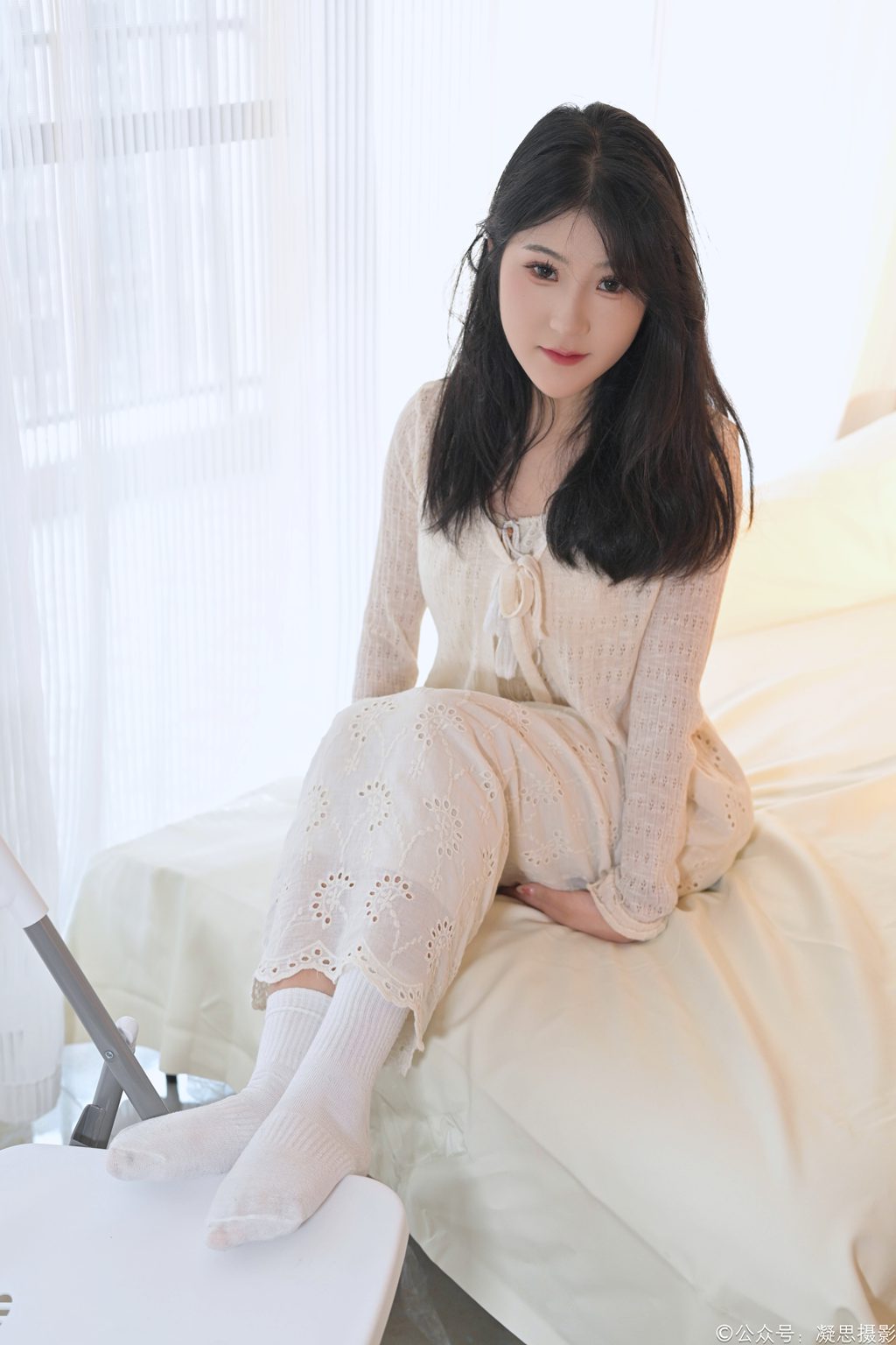 凝思摄影 NO.005 琦琦（连衣裙、短白袜、平底鞋）[134P/1V/3.28G] 凝思摄影-第2张