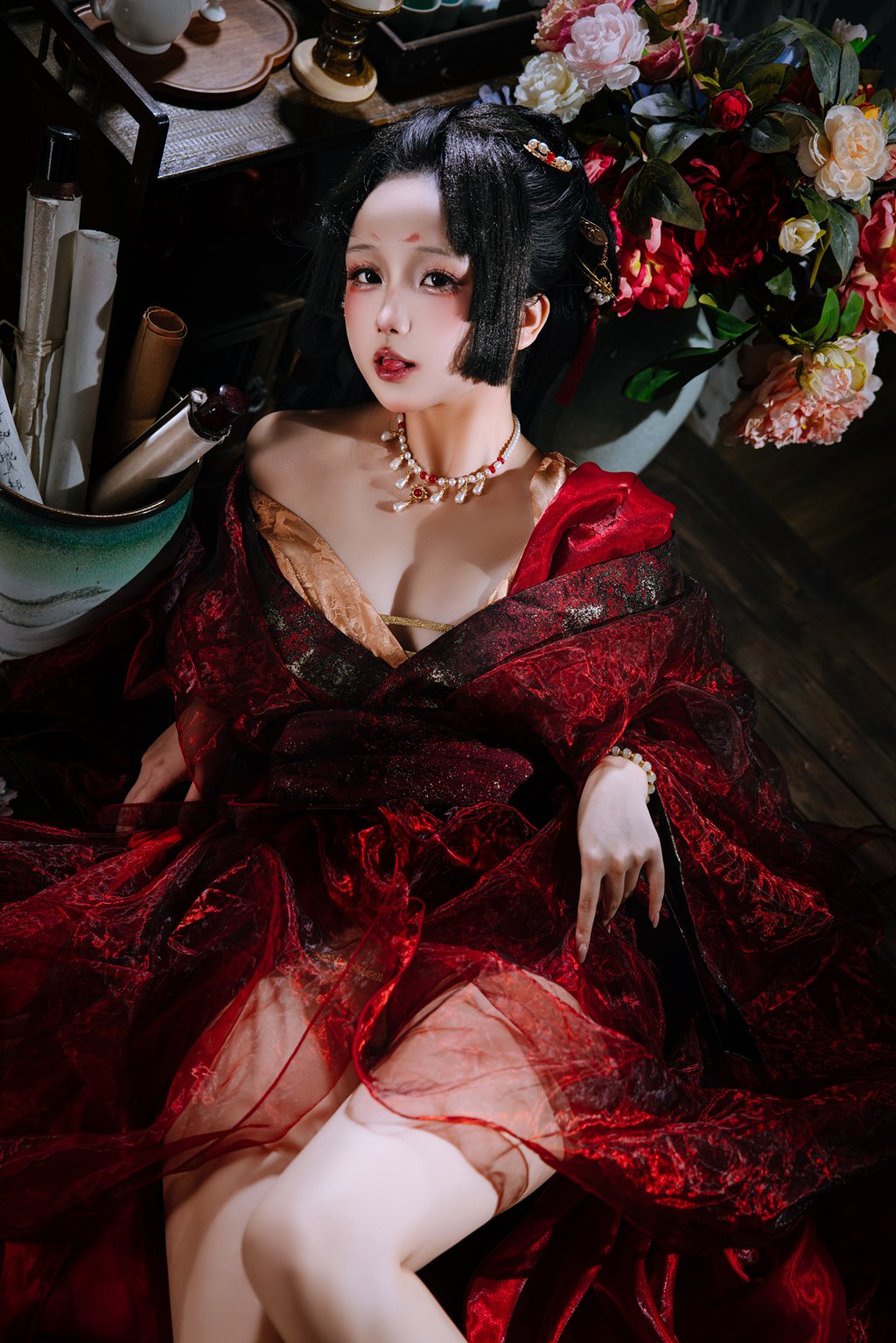 人气动漫博主@日奈娇 战国妖姬 [204P/4V/2.78G] 网红写真-第1张