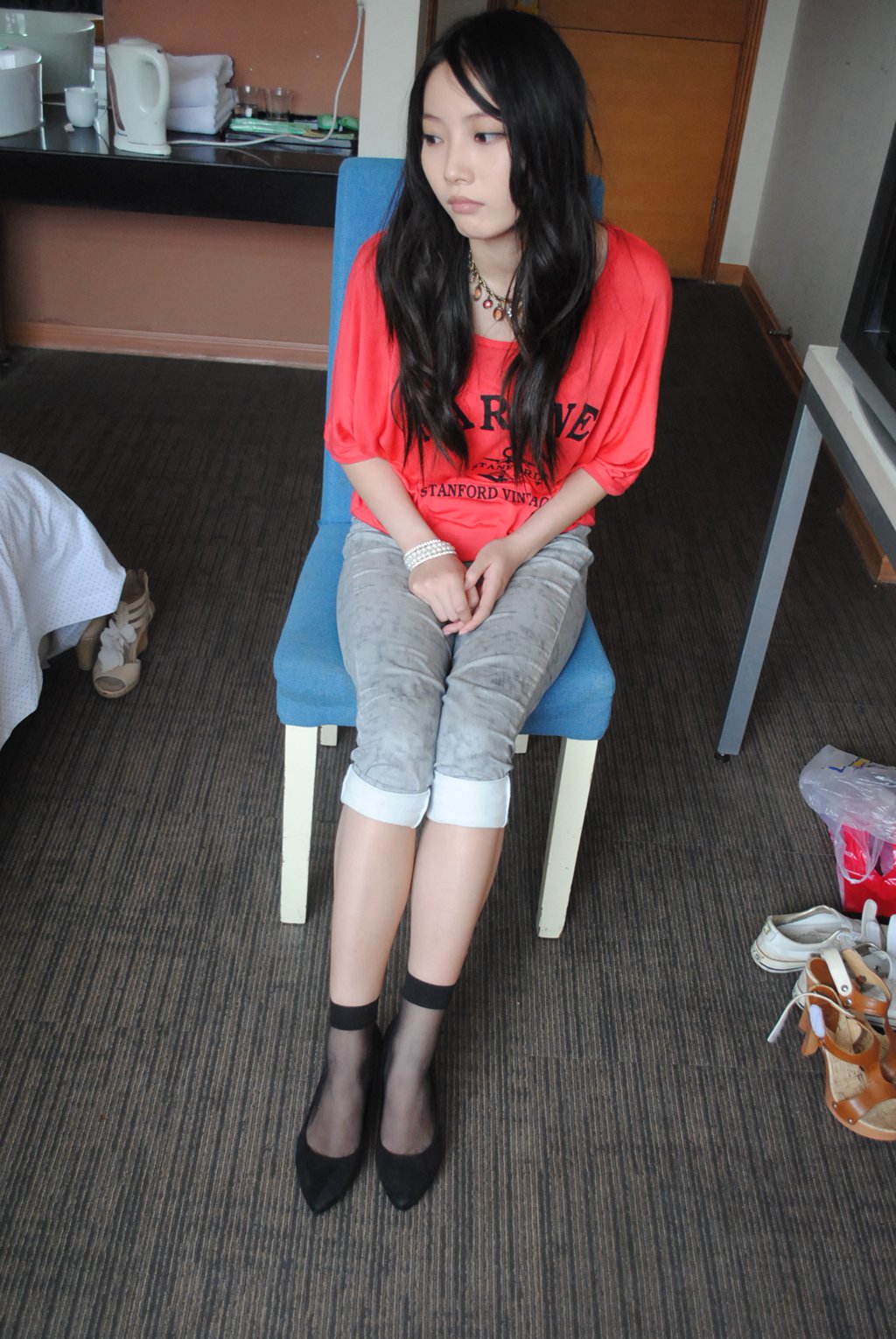 自由摄影 No.490 朱朱 穿丝 脱丝 [65P/73MB] 其它写真-第1张