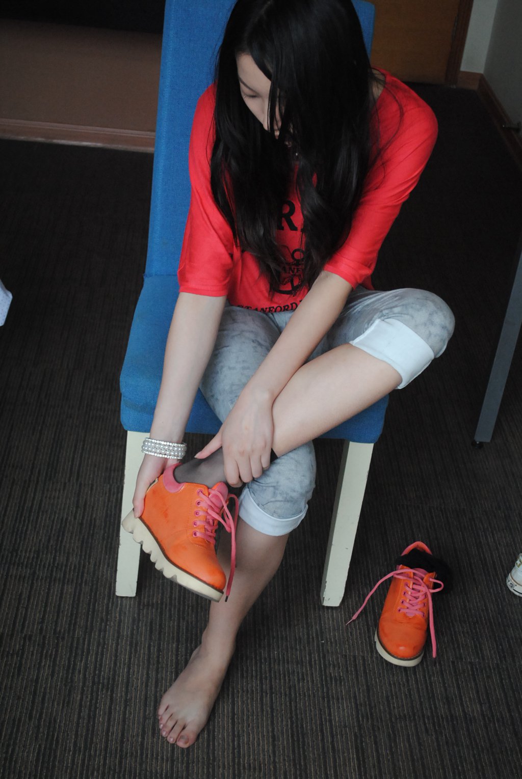 自由摄影 No.491 朱朱新买的鞋子 [46P/51MB] 其它写真-第1张