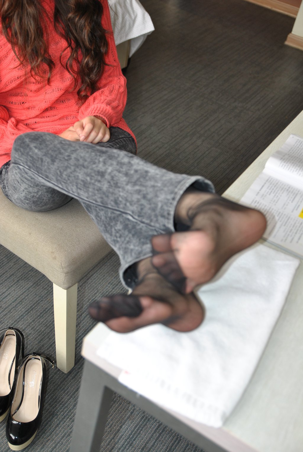 自由摄影 No.493 雕花 嘿丝 绝美 玉足 [122P/270MB] 其它写真-第1张