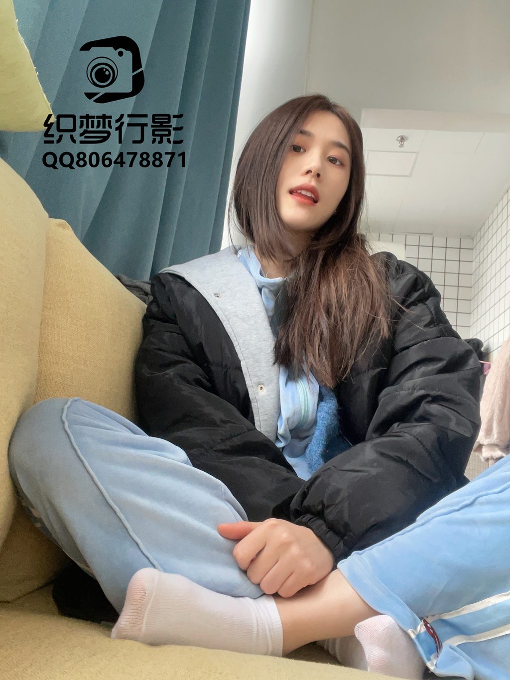 织梦映像 NO.001-双芝竞秀-自拍白袜[73P/1V/1.5GB] 单购-第1张