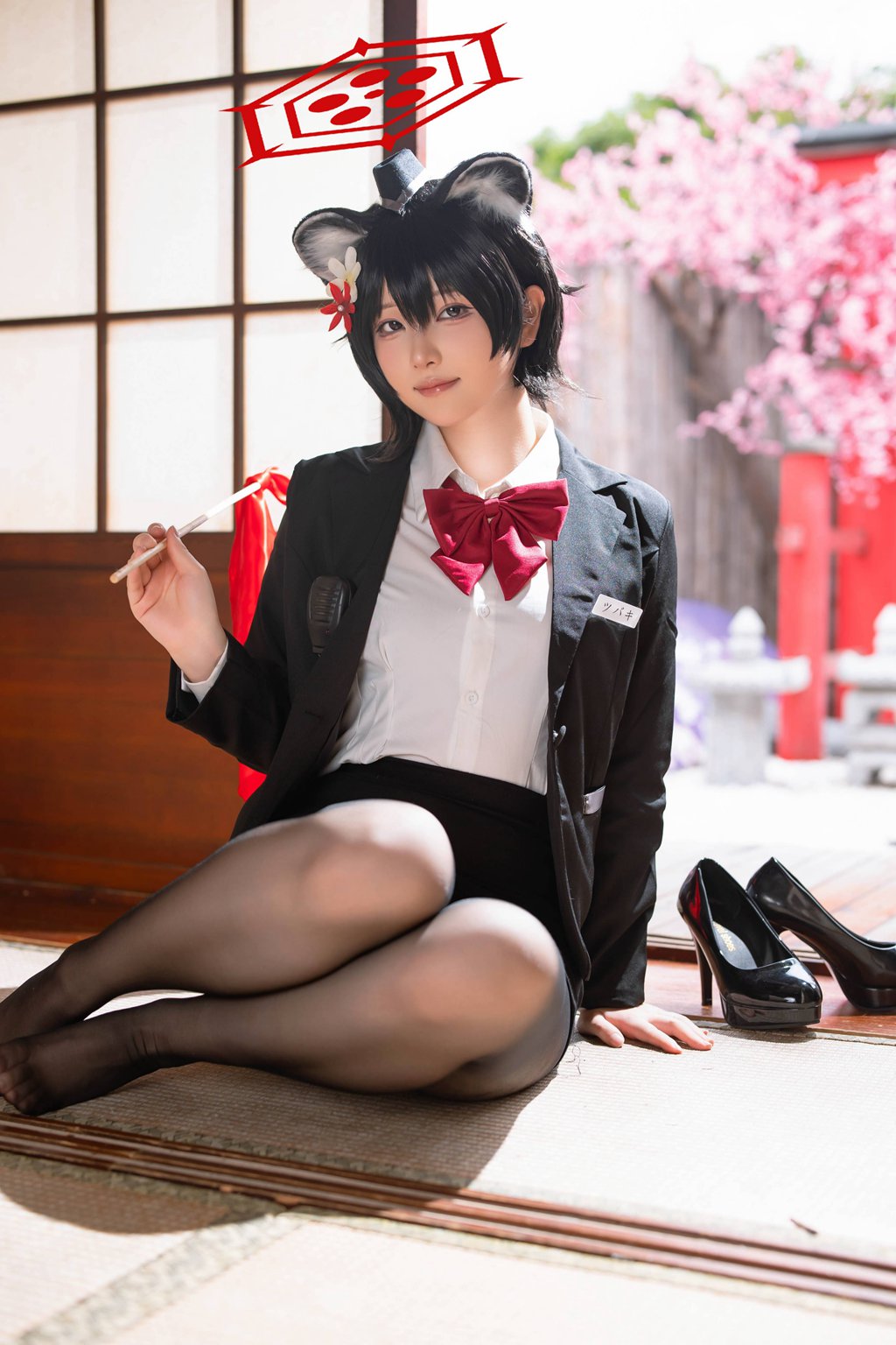 网紅Coser@屿鱼 –椿 [13P-23MB] 网红写真-第1张