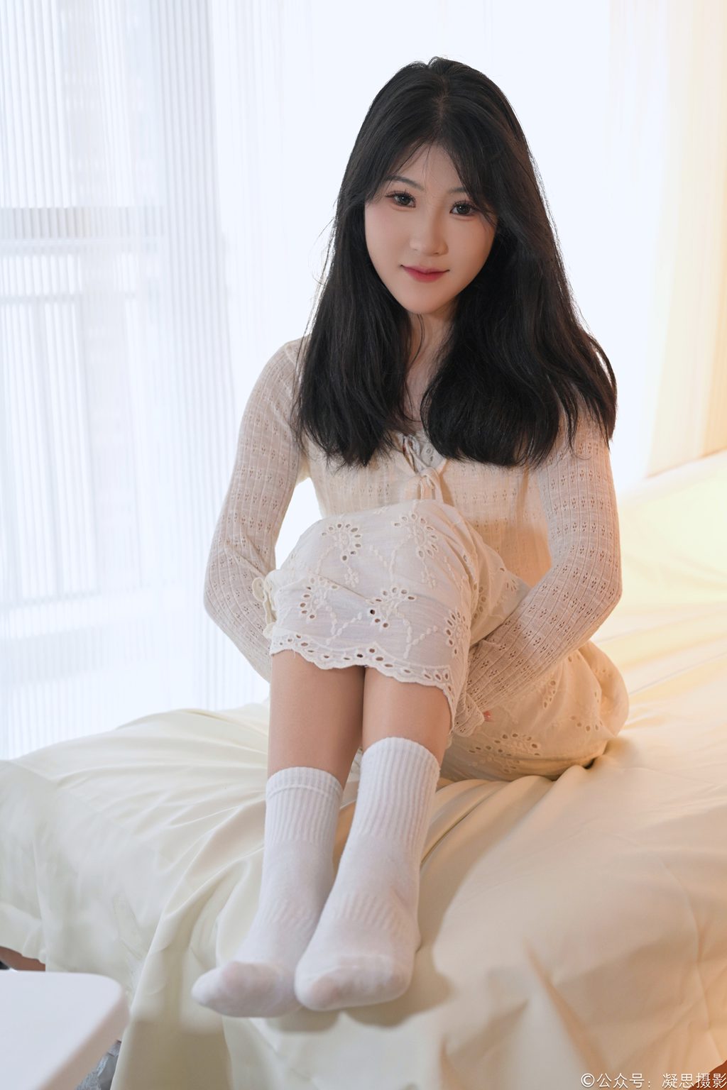 凝思摄影 NO.005 琦琦（连衣裙、短白袜、平底鞋）[134P/1V/3.28G] 凝思摄影-第1张