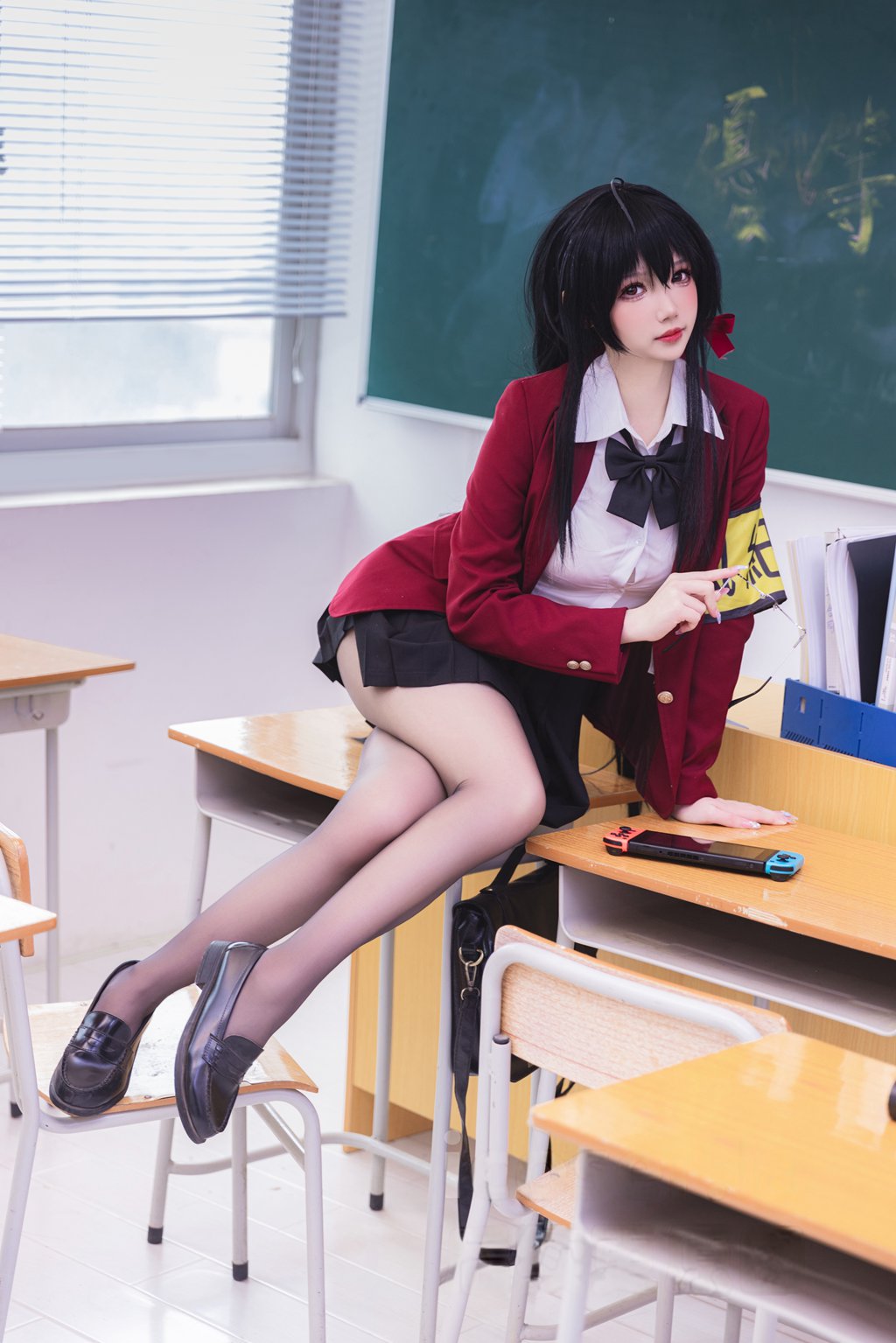 知名动漫博主@雪晴Astra 碧蓝航线 大凤 风纪委员 [80P/686MB] 网红写真-第3张