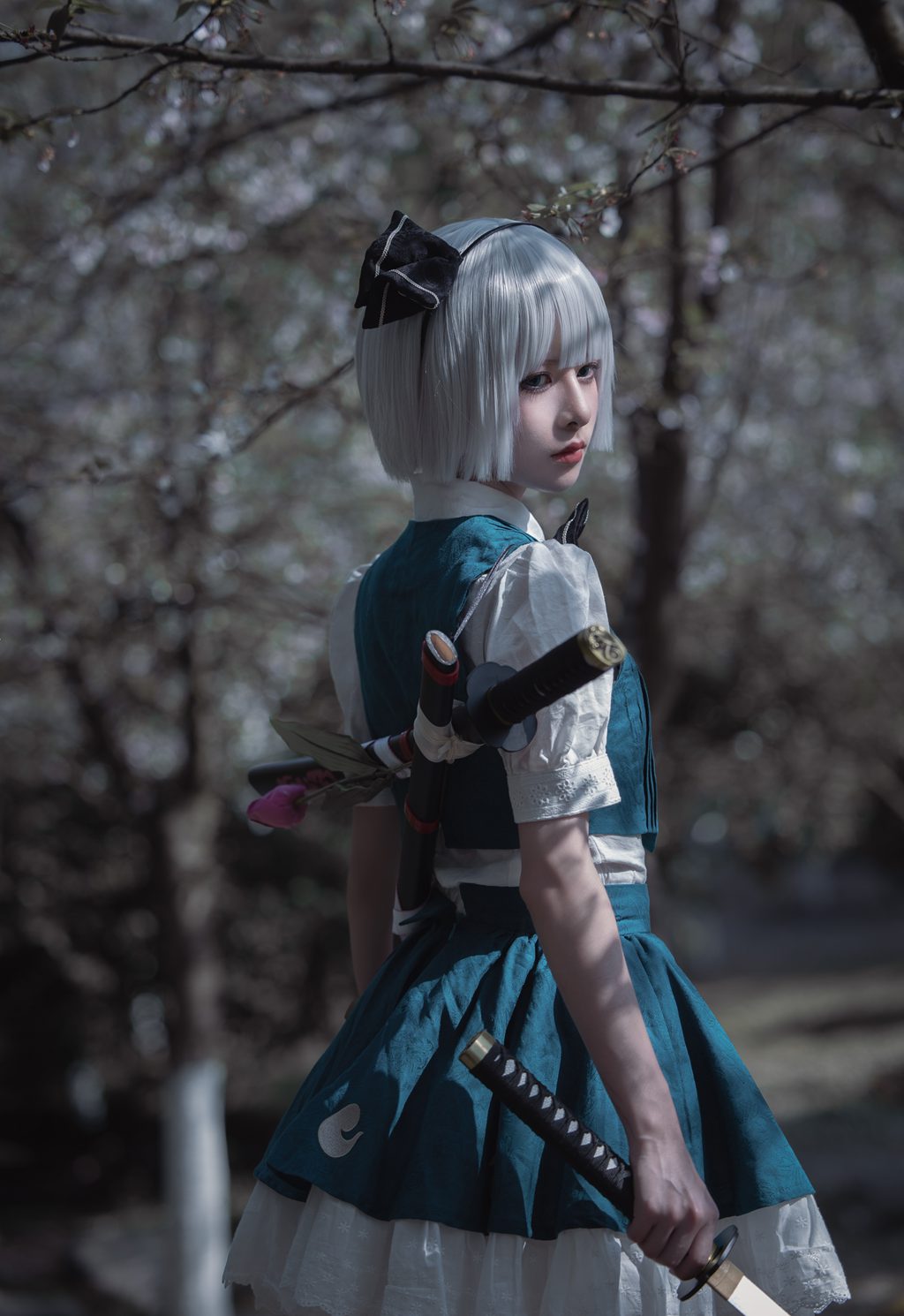 动漫Coser@腥味猫罐 半妖庭师[15P-80M] 网红写真-第4张